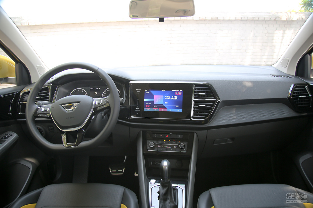 【 捷达vs5高清图片】_2019款 280tsi 自动荣耀型_黑色/灰色_内饰