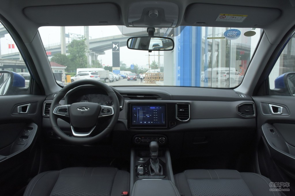 【 奇瑞汽车瑞虎5x高清图片】_黑色_内饰_搜狐汽车网