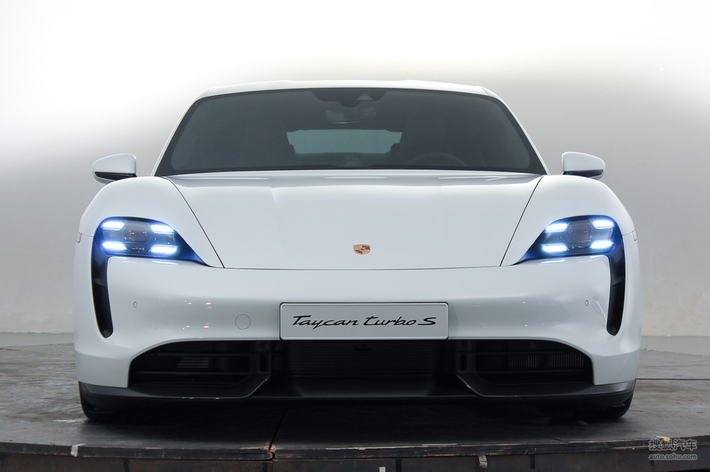 【 保时捷taycan高清图片】_2019款 taycan turbo s_白色_外观_搜狐