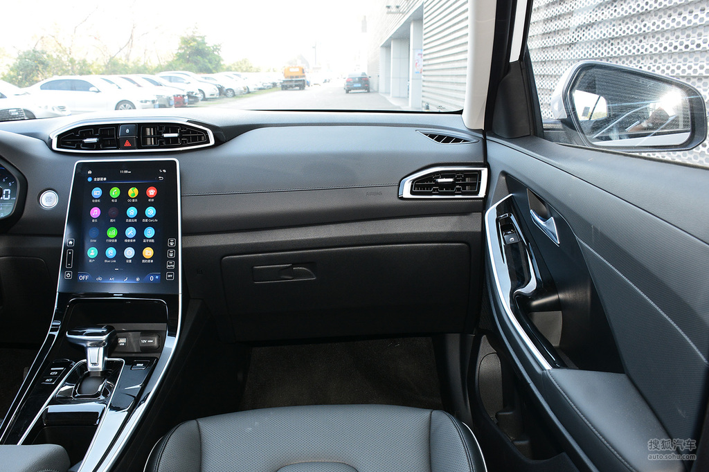 【 现代ix25高清图片】_2020款 1.5l cvt尊贵型_黑色_内饰_搜狐汽车网