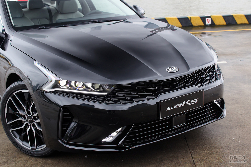 【 起亚k5凯酷高清图片】_2020款 380t gt-line 尊贵版_极光黑_外观