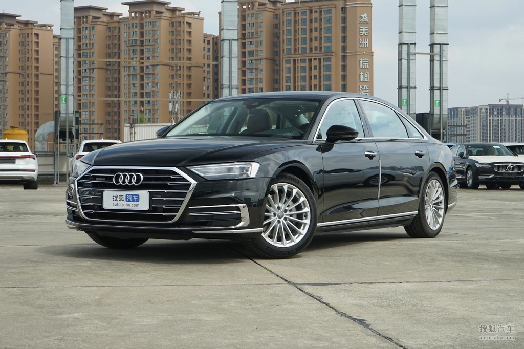 【 奥迪a8l高清图片】_2021款 50 tfsi quattro 舒适型 _炫目黑_外观