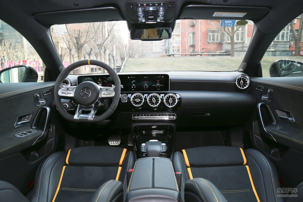【 奔驰cla级 amg高清图片】_内饰_搜狐汽车网
