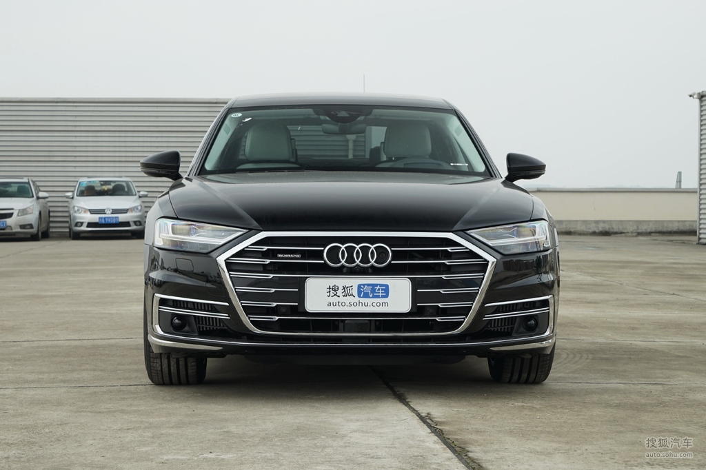 【 奥迪a8l高清图片】_2021款 a8l 60 tfsi quattro 尊贵型_炫目黑