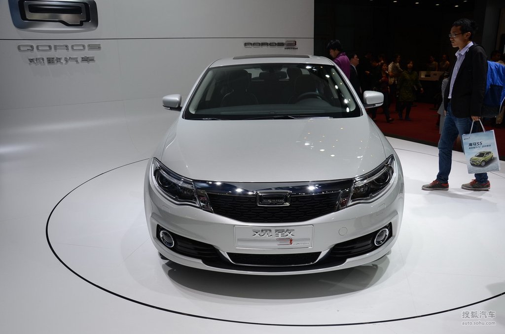 观致3两厢北京车展实拍