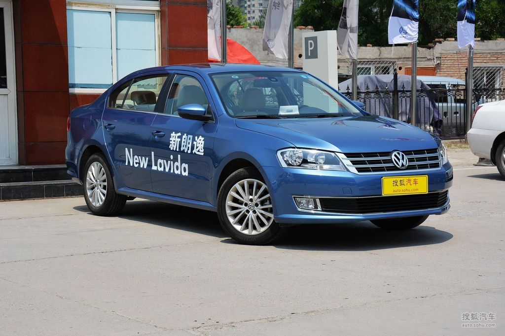 【 大众朗逸高清图片】_品蓝_外观_搜狐汽车网