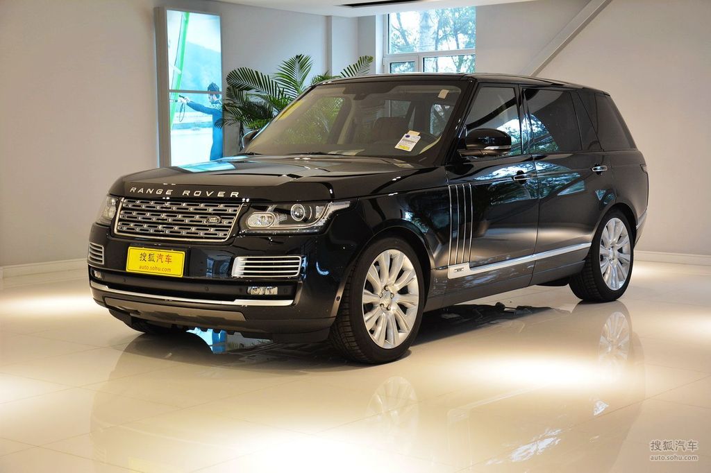 2014款路虎揽胜50v8scab巅峰创世加长版车前45