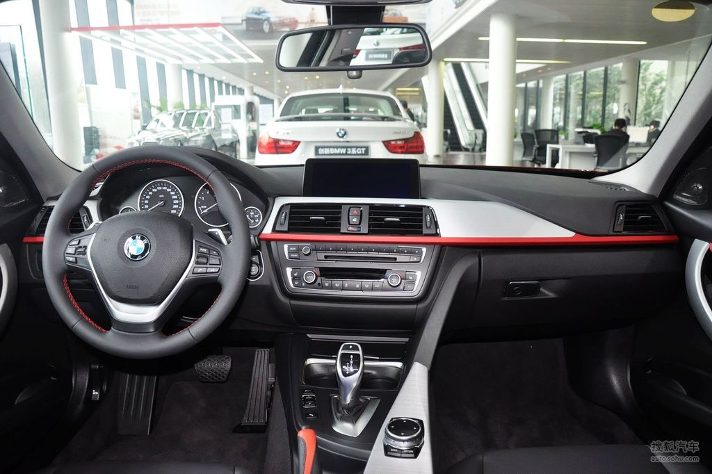 【 宝马3系高清图片】_2014款 328li 马年限量版_黑色真皮内饰_内饰