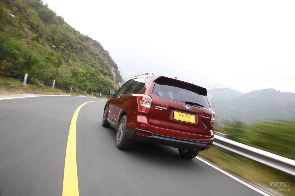 斯巴鲁第四代森林人测试