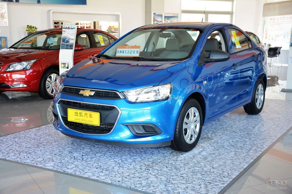 【 雪佛兰爱唯欧三厢高清图片】_冰河蓝_外观_搜狐汽车网