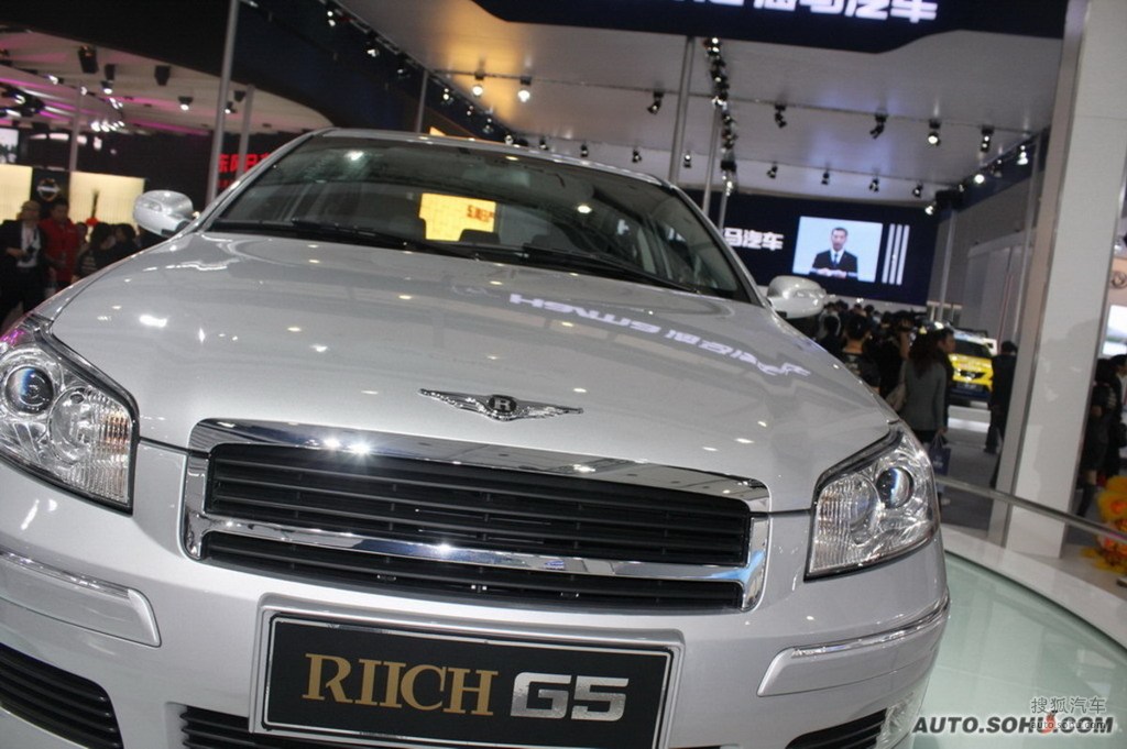 瑞麒g5广州车展实拍