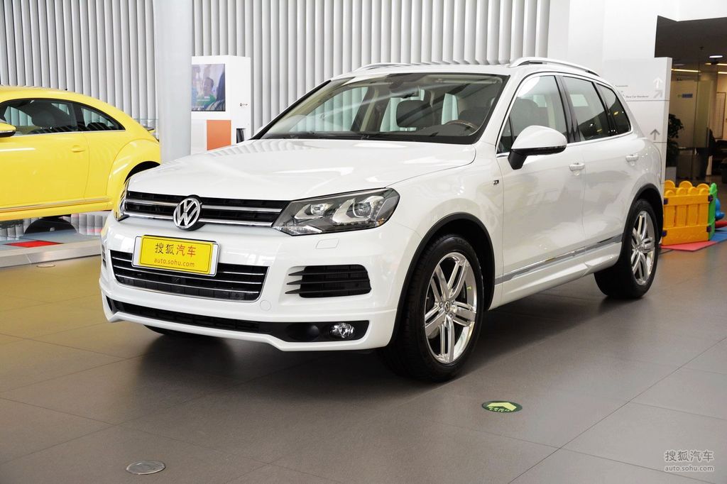 【 大众途锐高清图片】_大理石白_外观_搜狐汽车网