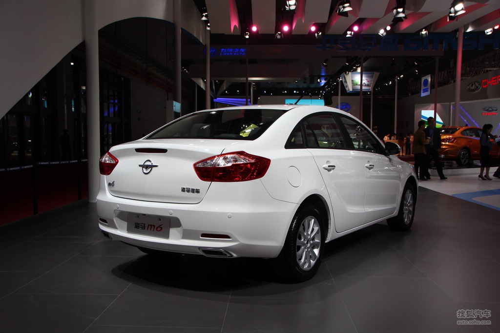 海马m6 上海车展实拍