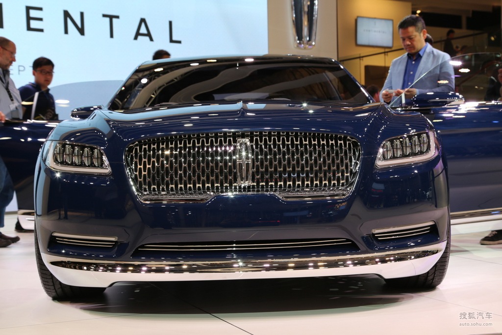 林肯continental 上海车展实拍