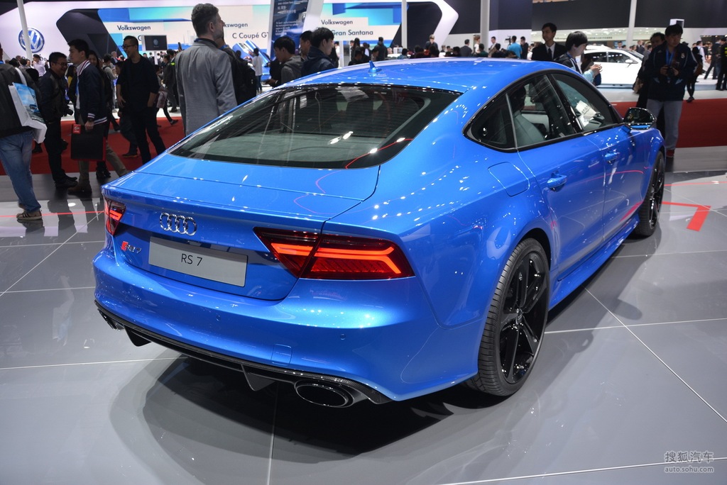 48萬 詢底價看配置 奧迪rs7 sportback 上海車展實拍 提示