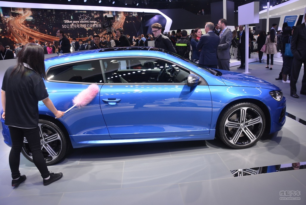 大众尚酷r上海车展实拍