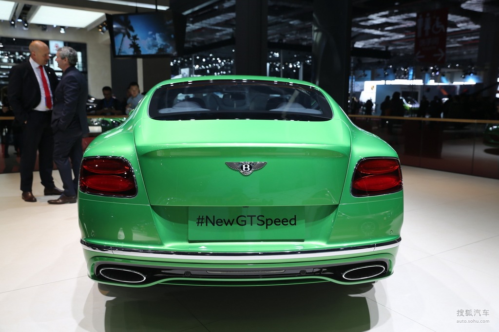 宾利欧陆gtspeed上海车展实拍