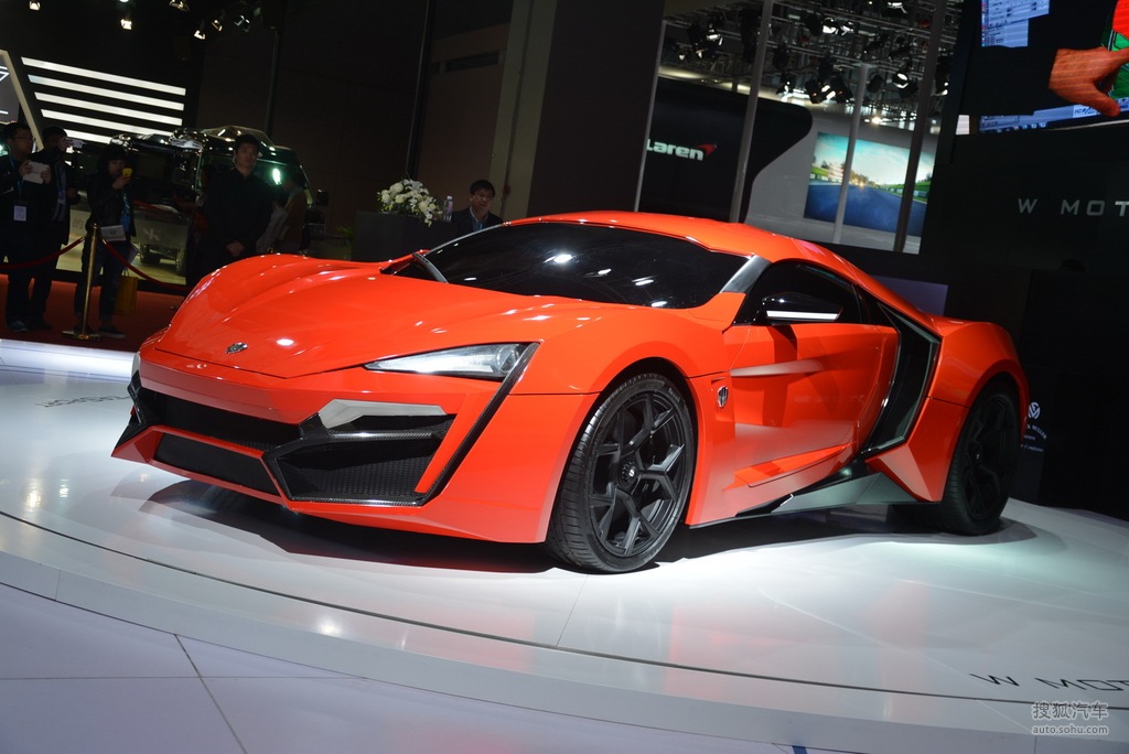 lykan hypersport 上海车展实拍