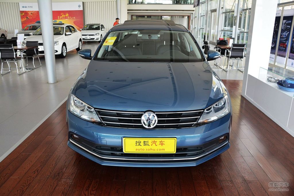 【 大众速腾高清图片】_孔雀蓝_外观_搜狐汽车网