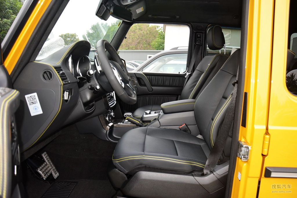 【 奔驰g级amg高清图片】_2015款 g 63 amg悍野限量版_黑色真皮内饰