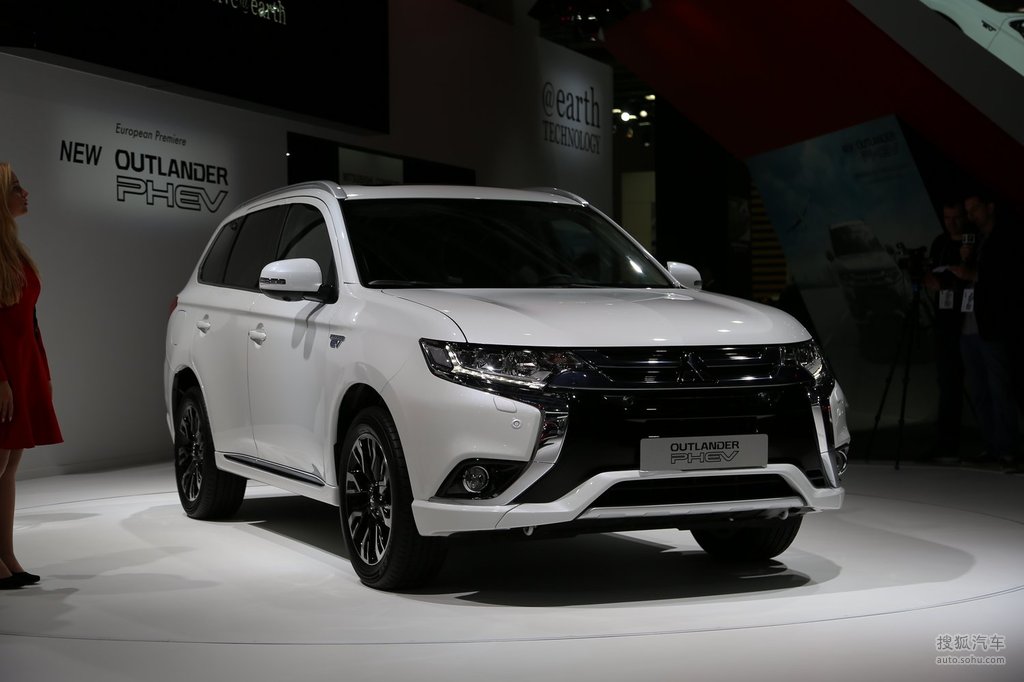 三菱欧蓝德phev法兰克福车展实拍