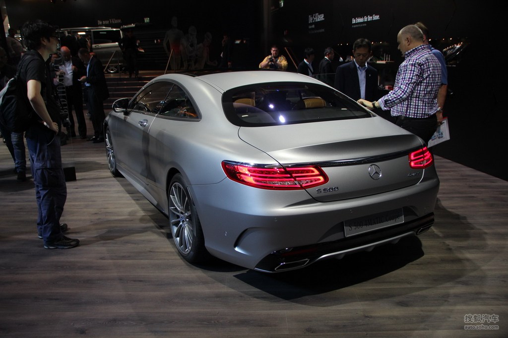 奔驰s500coupe法兰克福车展实拍