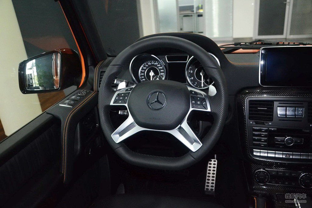 【 奔驰g级amg高清图片】_2015款 g 63 amg悍野限量版_黑色真皮内饰