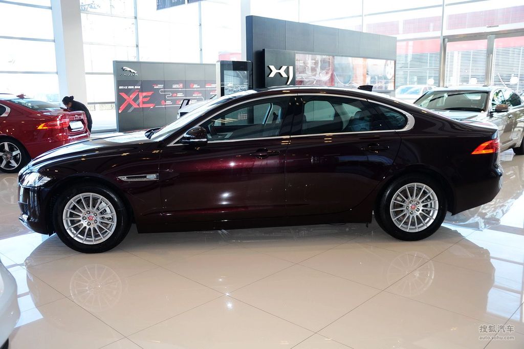 【 捷豹xf高清图片】_酒红色金属漆_外观_搜狐汽车网