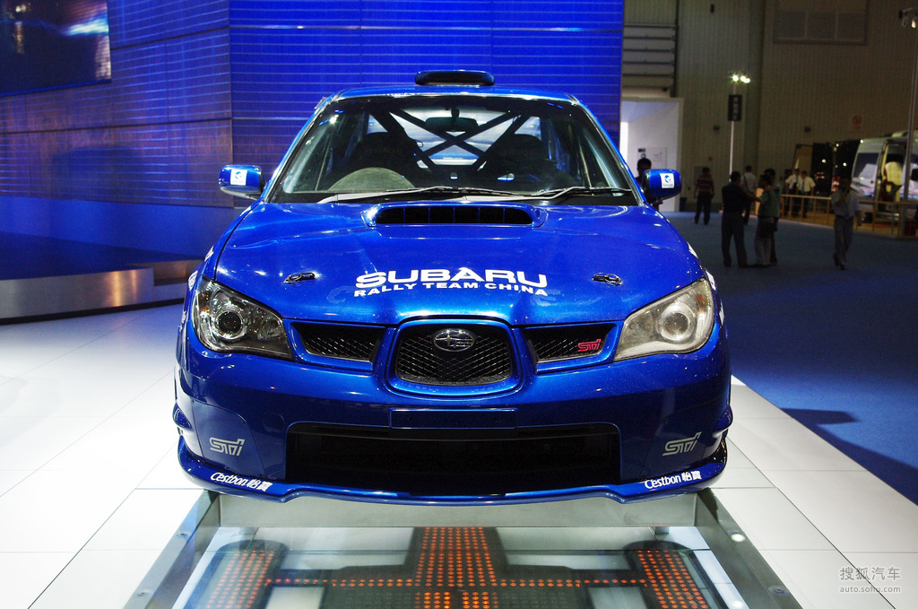 第九代斯巴鲁翼豹wrxsti车展实拍