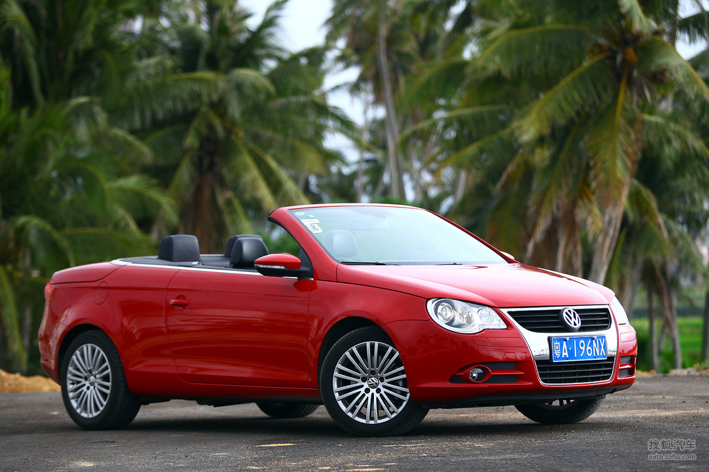 【 大众eos高清图片】_火山红_外观_搜狐汽车网