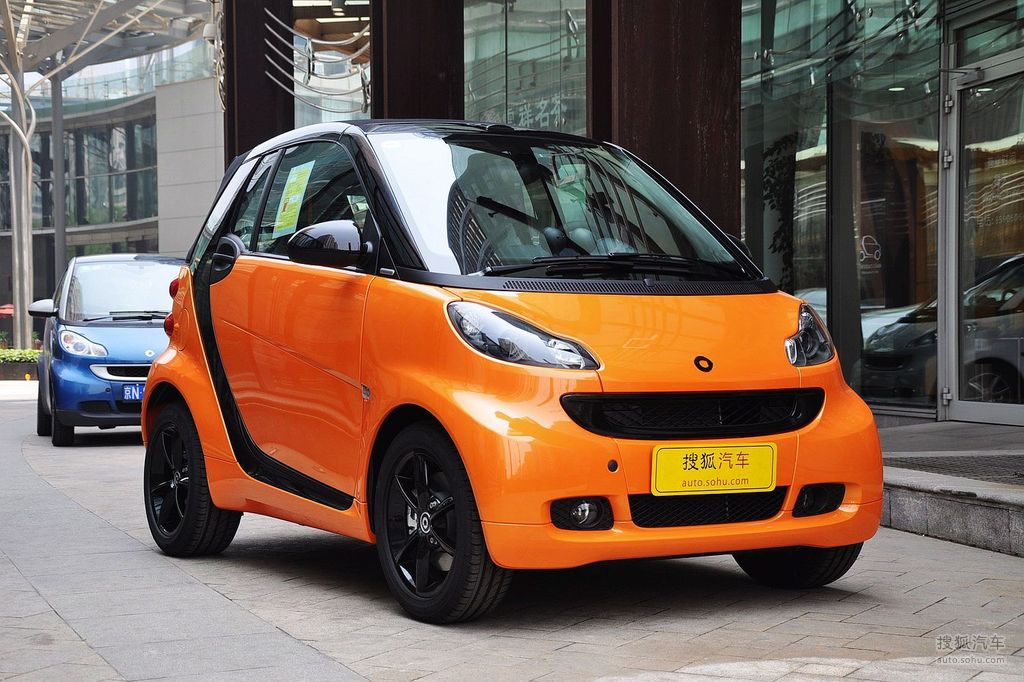 【 smartfortwo高清图片】_橙色_外观_搜狐汽车网