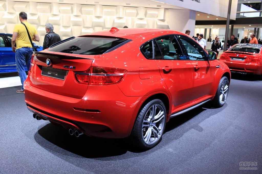 2012款宝马x6m法兰克福车展实拍