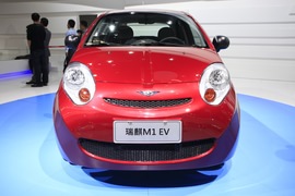   瑞麒M1 EV 2012北京车展实拍