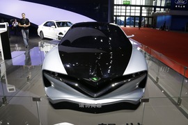   朗世RF-EA概念车上海车展实拍