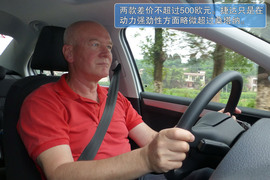   2012款全新大众桑塔纳抢先测试