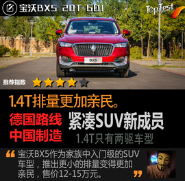   底气十足的小排量 试宝沃BX5 20T GDI