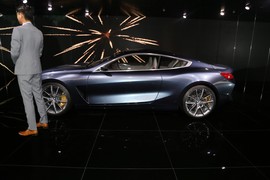   宝马8系概念车 北京车展实拍