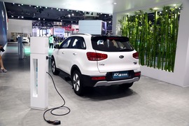   起亚KX3 EV 广州车展实拍