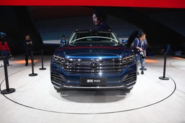   大众途锐PHEV 广州车展实拍