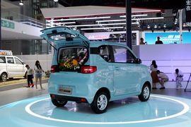   五菱宏光MINI EV 成都车展实拍