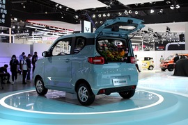   五菱宏光MINI EV 成都车展实拍