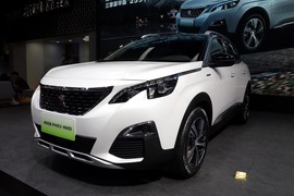   标致4008 PHEV 成都车展实拍