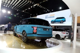   路虎揽胜风云纪念版 北京车展实拍
