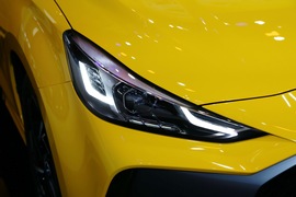   MG5潮越青奢限定版 广州车展实拍