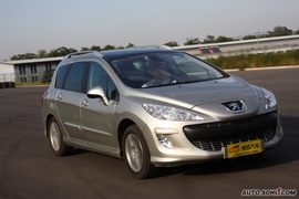   2009款标致308SW试驾