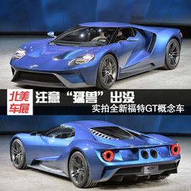   北美车展 福特GT概念车实拍图解