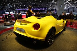 阿尔法罗密欧4C 日内瓦车展实拍