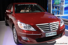   2010款现代Genesis北美车展实拍