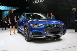   奥迪A4 allroad quattro 北美车展实拍