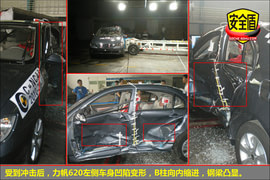   2009款力帆620 1.5MT贺岁版碰撞测试图解